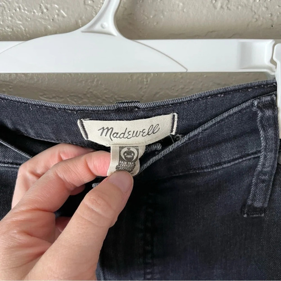 MADEWELL 10" High Rise Skinny Jeans in Eclipse Wash 35P AC136 $128 - Picture 7 of 11